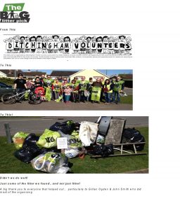 The Big Litter Pick in 2013